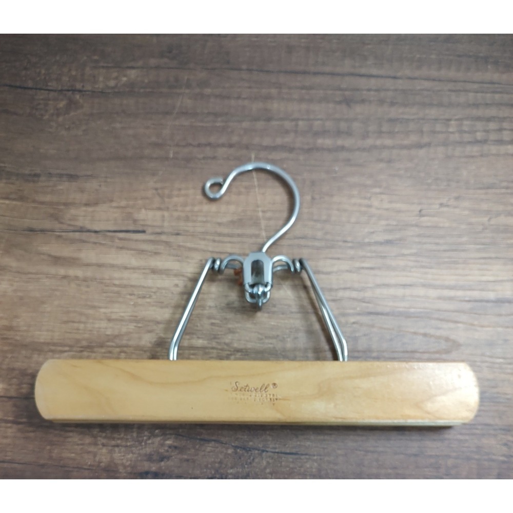 Vintage Trouser Coat Hanger  The Setwell D6